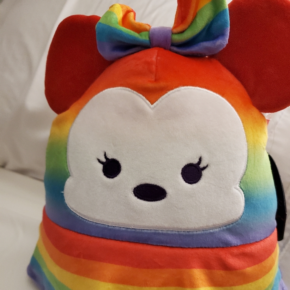 NWT Disney Pride Collection Minnie Mouse Squishmallow